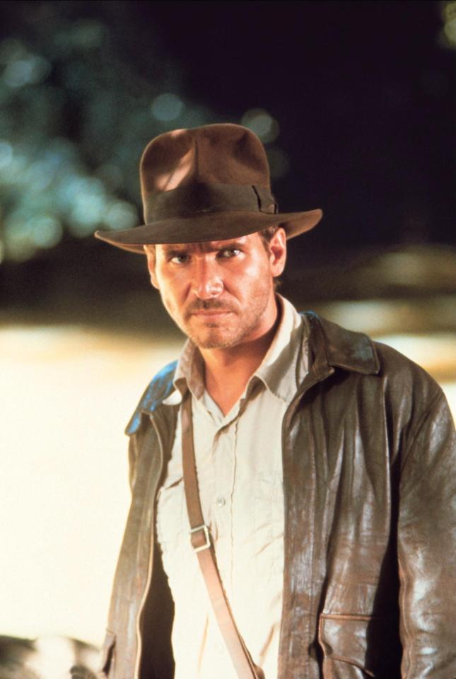 Harrison Ford as Indiana Jones in Raiders of the Lost Ark.