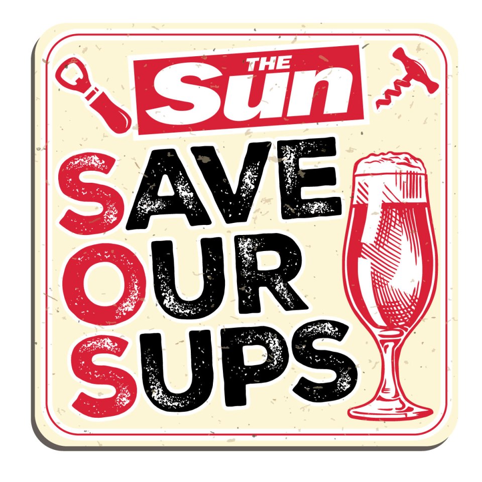 Illustration of the Save Our SUPS campaign logo.