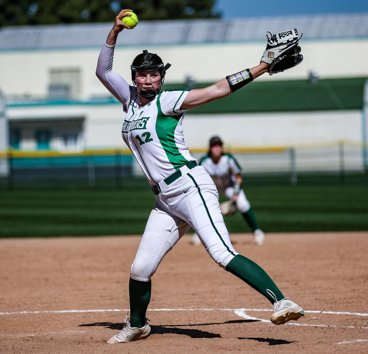 Pitcher Addison Moorman of Granada Hills.