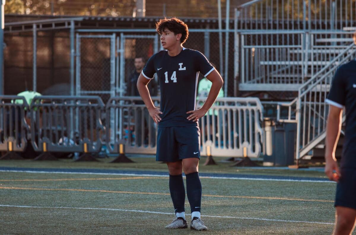 Loyola senior Diego Ayala-Martinez was cut when he tried out for freshman soccer team. Now he's starting on varsity.