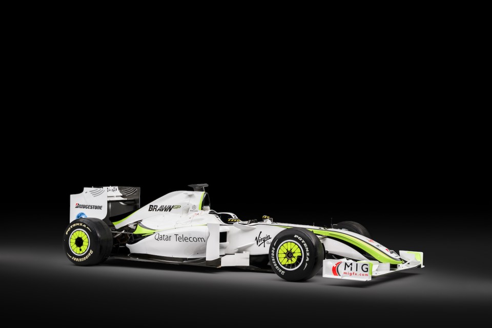 2009 Brawn GP Formula 1 car, chassis 001/01.