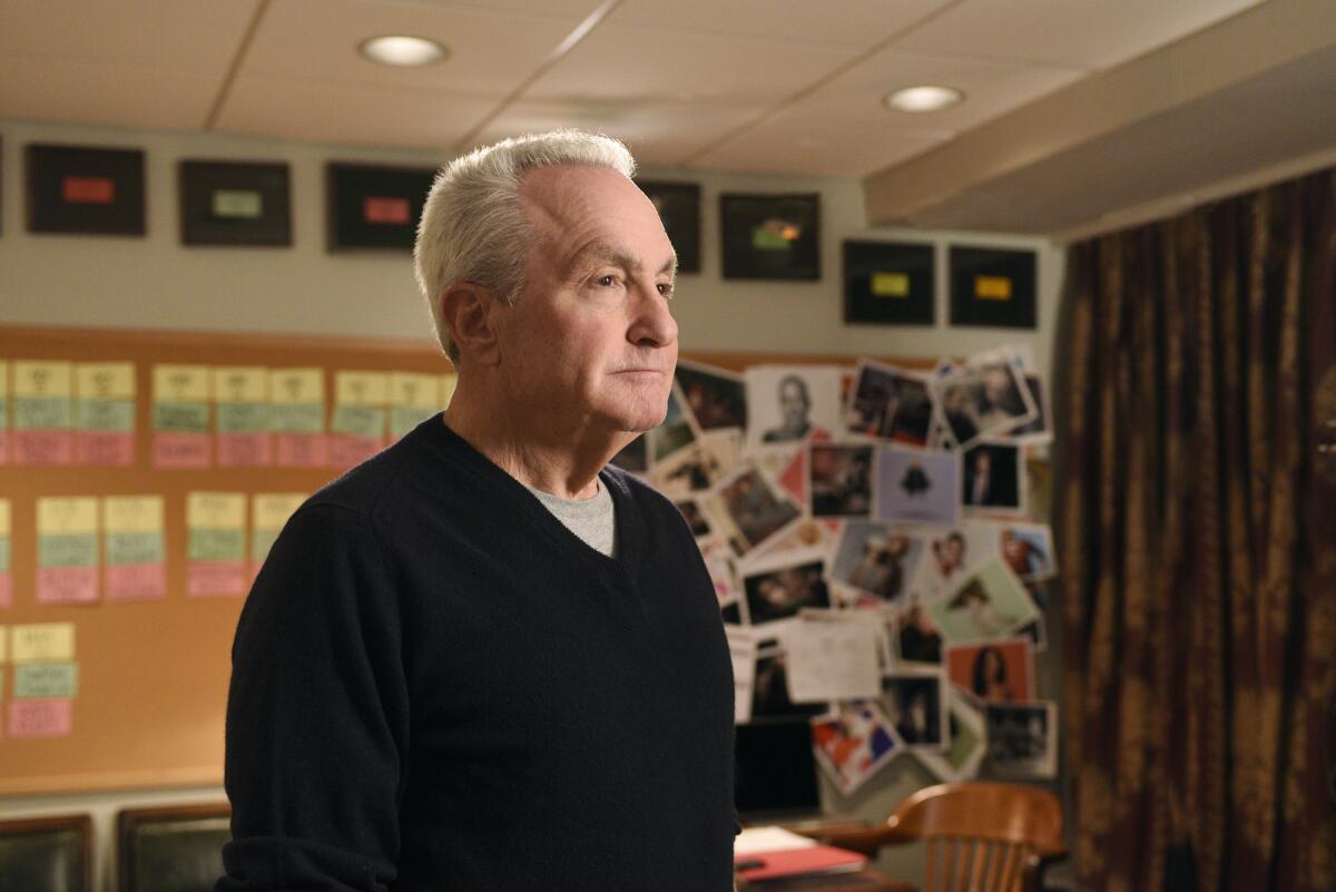 Lorne Michaels stands in one of the "Saturday Night Live" offices.