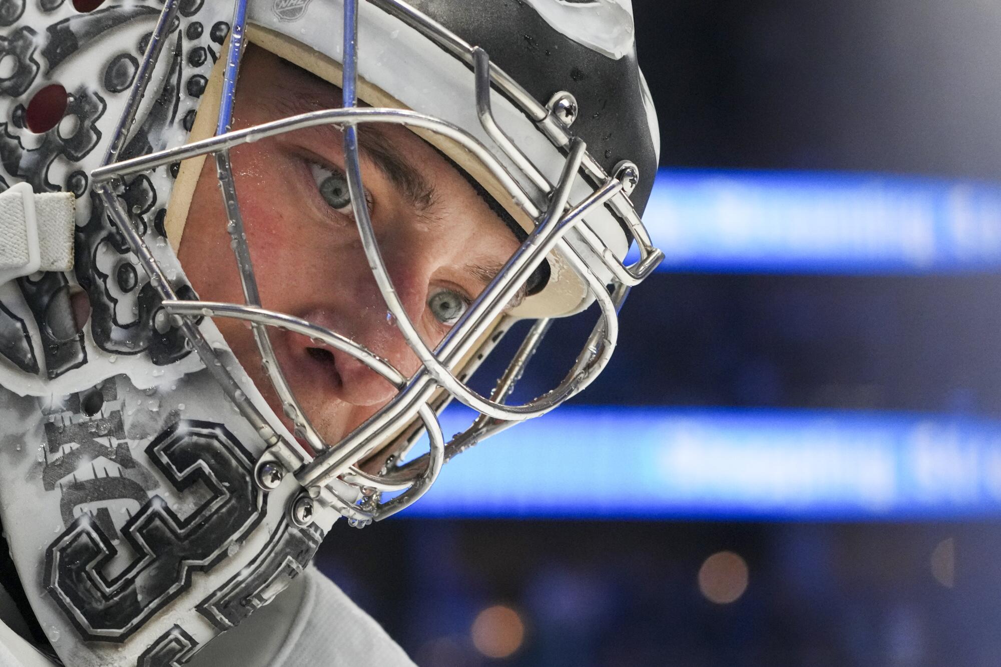 Kings goalie Darcy Kuemper is shining in his stint in Los Angeles.