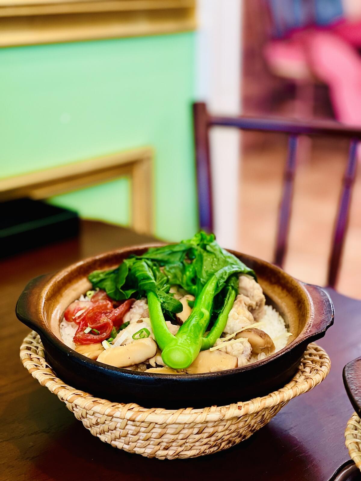 Claypot rice at Chong Yuen Fong in Alhambra.