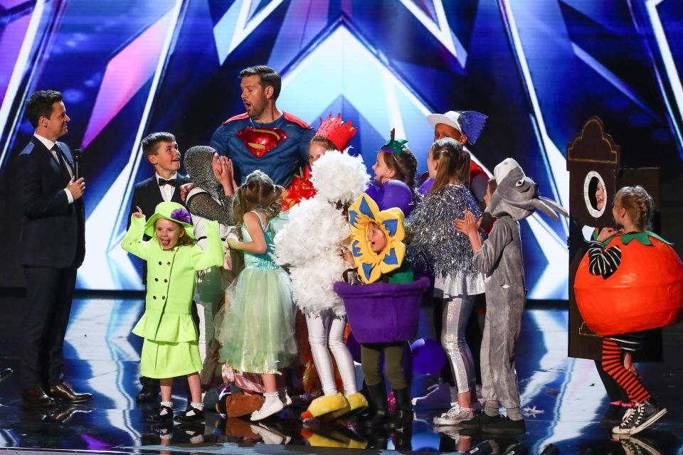 Flakefleet Primary School choir on Britain's Got Talent.