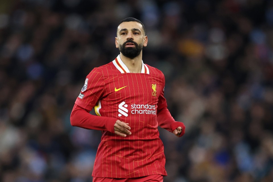 Mohamed Salah of Liverpool during a Premier League match.