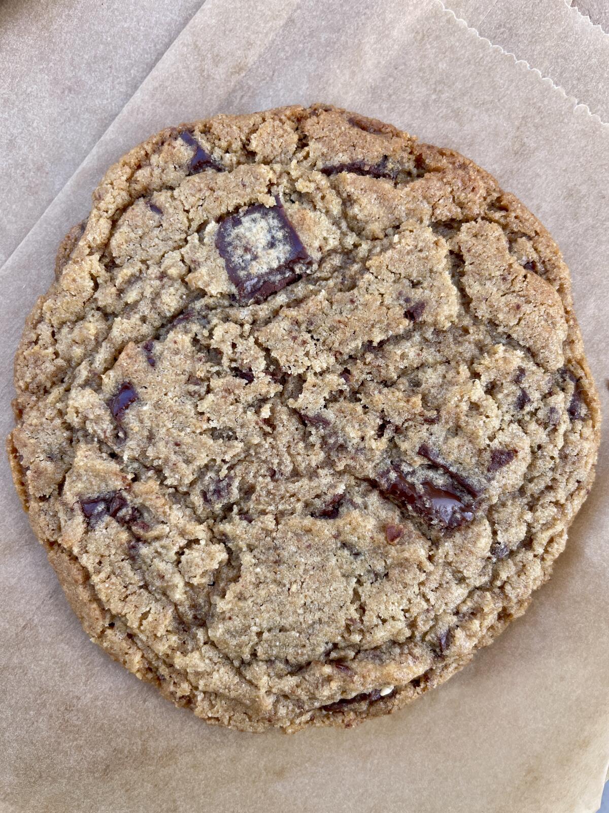 The chocolate chunk cookie from Noga Bread Co. 