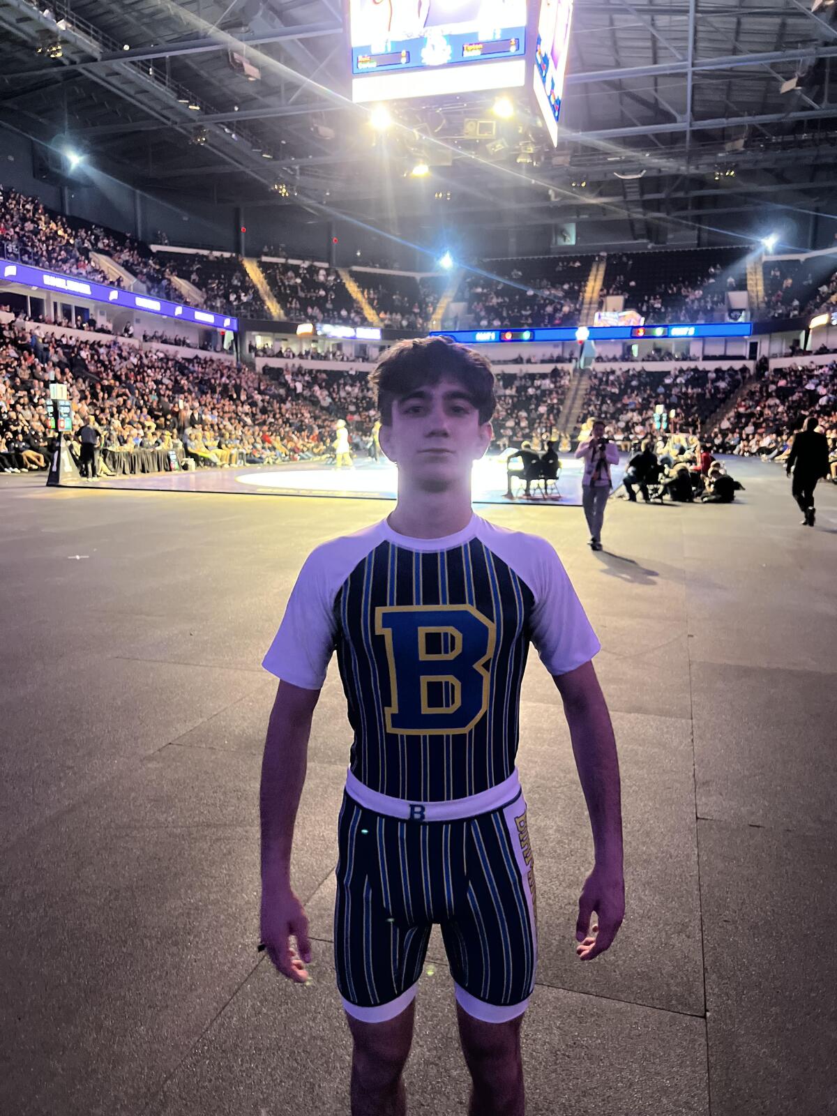 Henry Aslikyan of Birmingham won the 113-pound state wrestling championship.