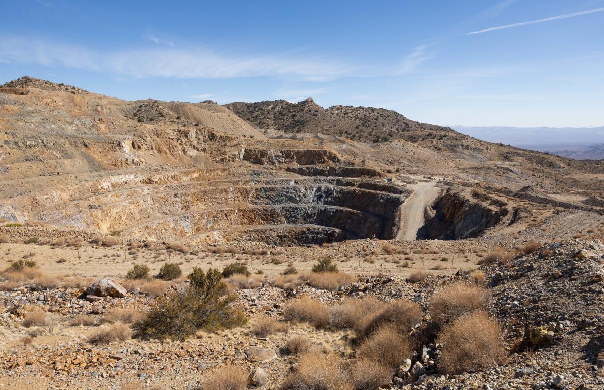 The Colosseum Mine in San Bernardino County