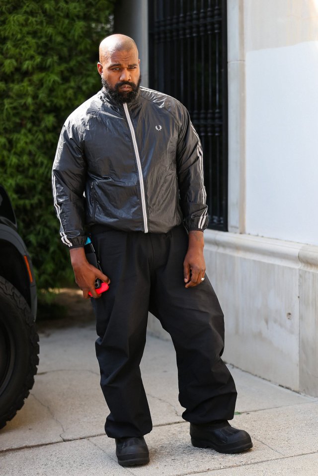 Kanye West in Los Angeles.