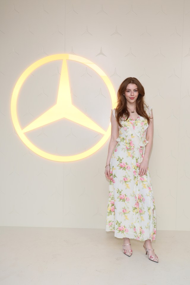 Amelia Gething at the Mercedes-Benz CLA World Premiere.