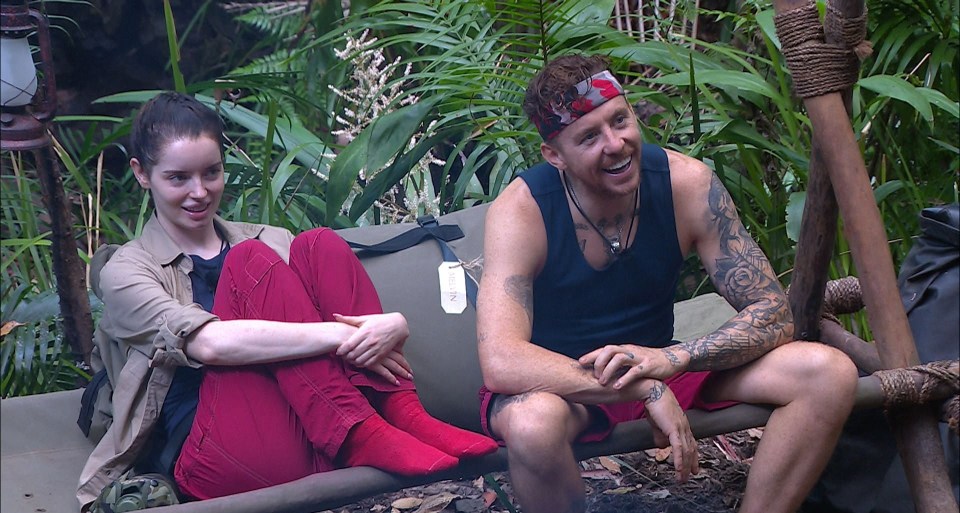 Maura Higgins and Danny Jones on I'm a Celebrity...Get Me Out of Here!