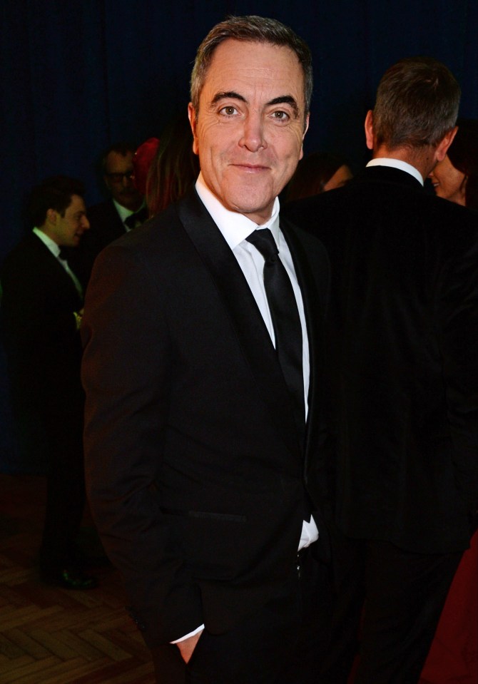 James Nesbitt at the 12th annual Emeralds & Ivy Ball.