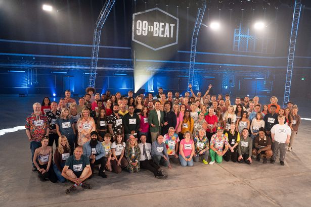 The show sees 100 contestants fight for a £25,000 prize