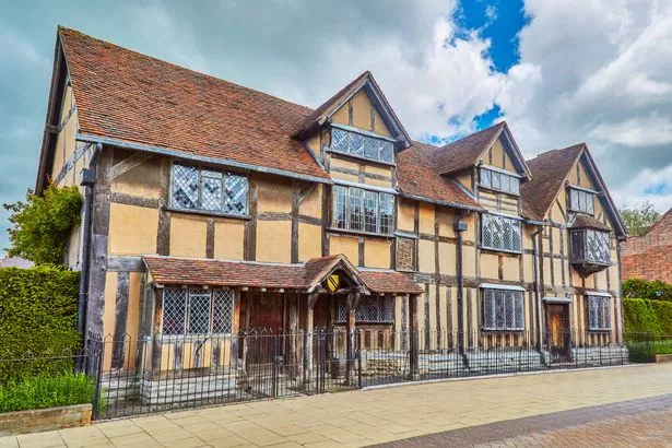 Shakespeares Birthplace at Stratford-upon-Avon, Warwickshire, England.