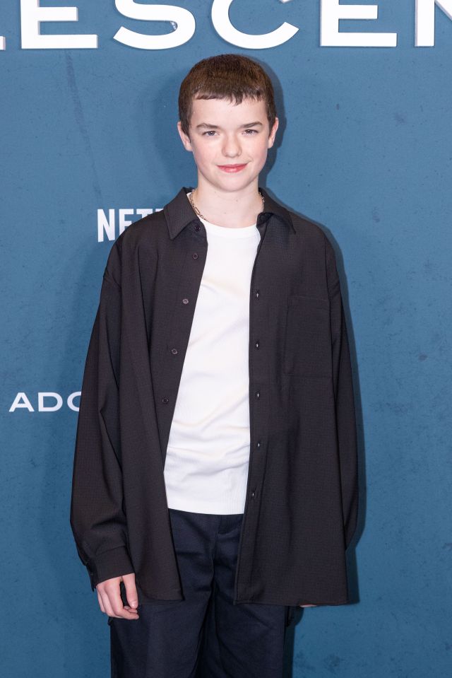 Owen Cooper at the Netflix Adolescence screening.