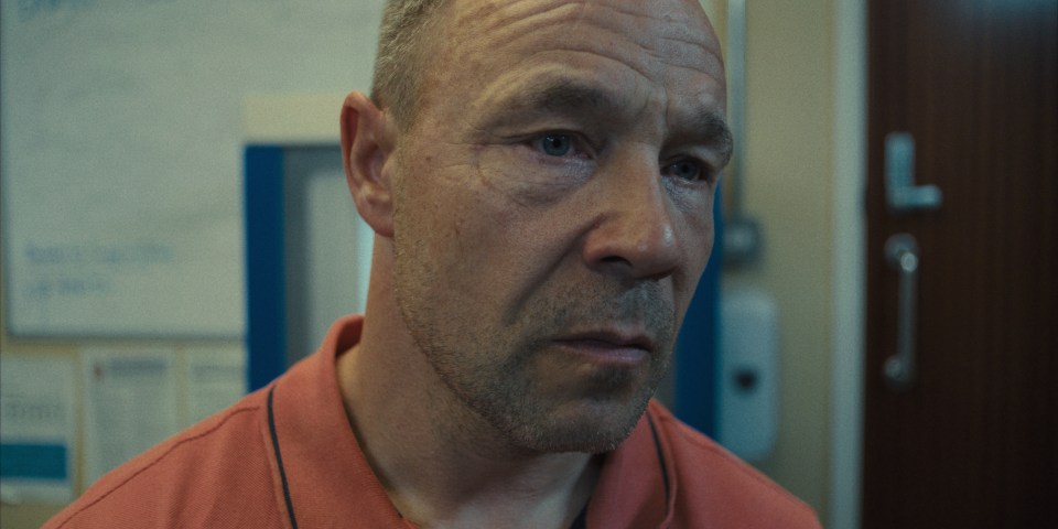 Stephen Graham as Eddie Miller in *Adolescence*.