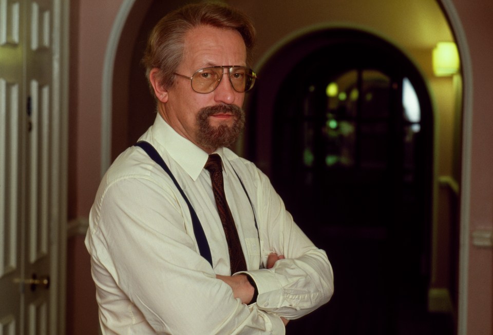 Oleg Gordievsky, a former KGB colonel and British spy, in disguise.