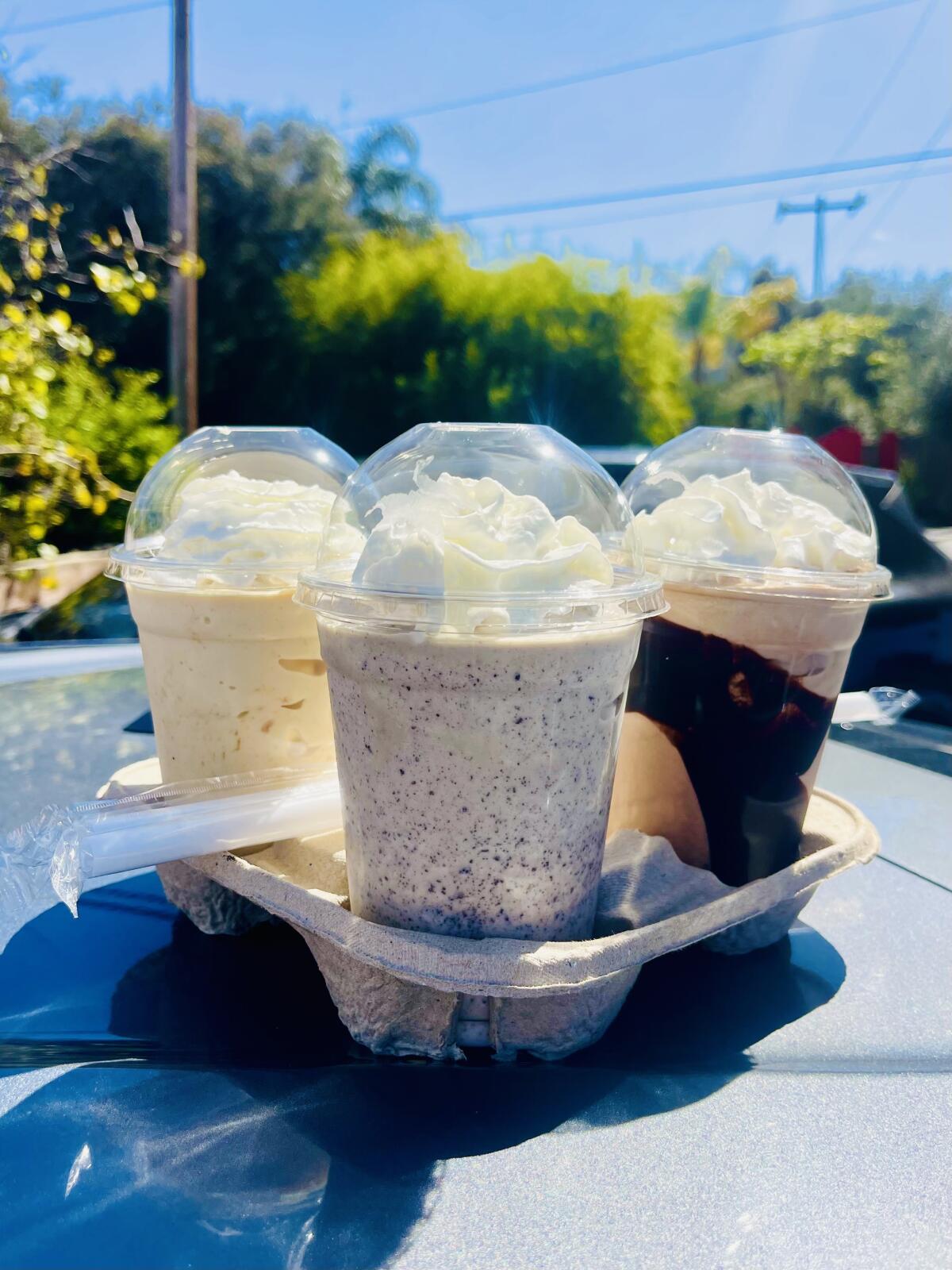 Three shakes from Ojai's Summit Drive-In