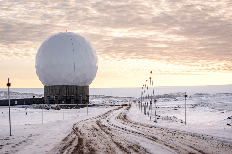 A view of Pituffik Space Base (formerly Thule Air Base) in Greenland, October 4, 2023 [Ritzau Scanpix/Thomas Traasdahl via REUTERS]