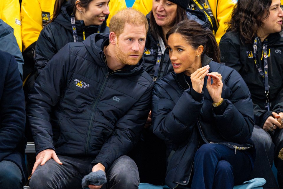 Prince Harry and Meghan Markle at the Invictus Games.