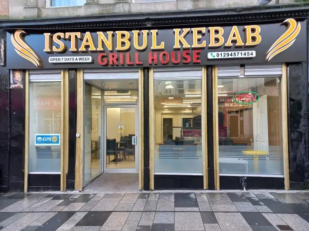 Istanbul Kebab Grill House storefront.