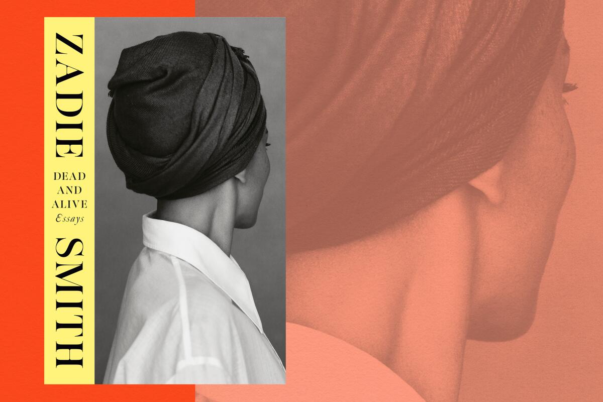 The cover of Zadie Smith's "Dead and Alive"