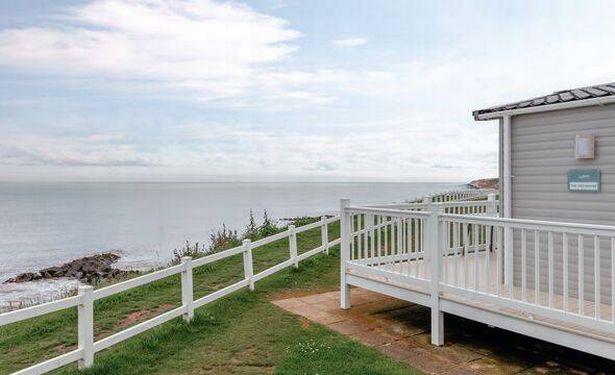 Caravan with sea view