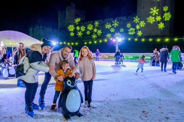 Warwick Castle ice rink