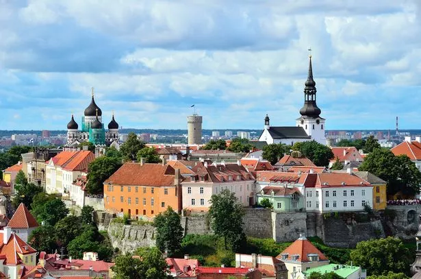 Tallinn's city centre 