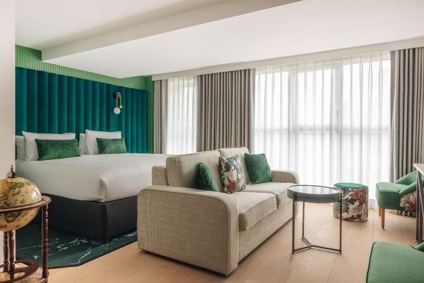 One of the rooms available to book at the London hotel