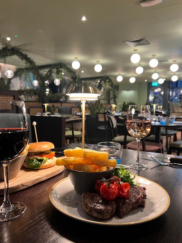 Our dinner at Wilderness Kitchen