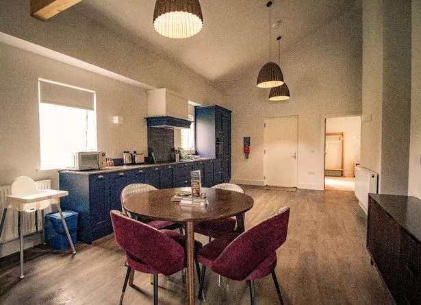 Our lodge was spacious