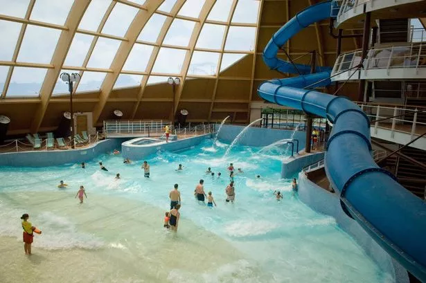 Blue Lagoon water park at Bluestone