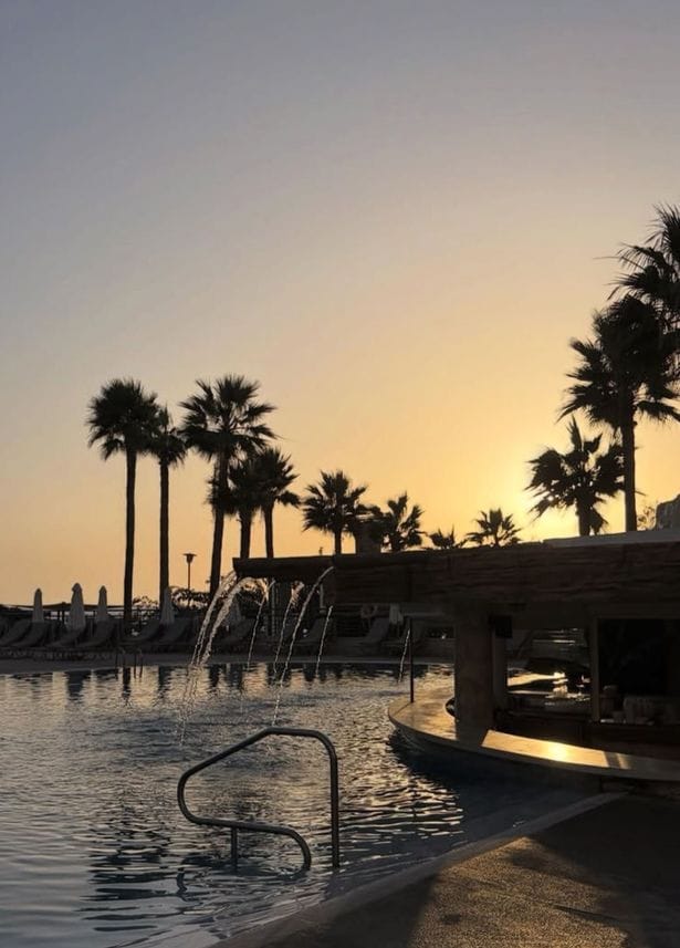 The hotel was empty, the couple told