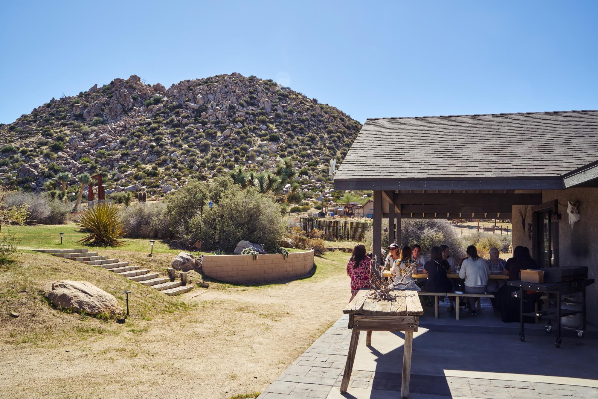 A ranch home in Joshua Tree.