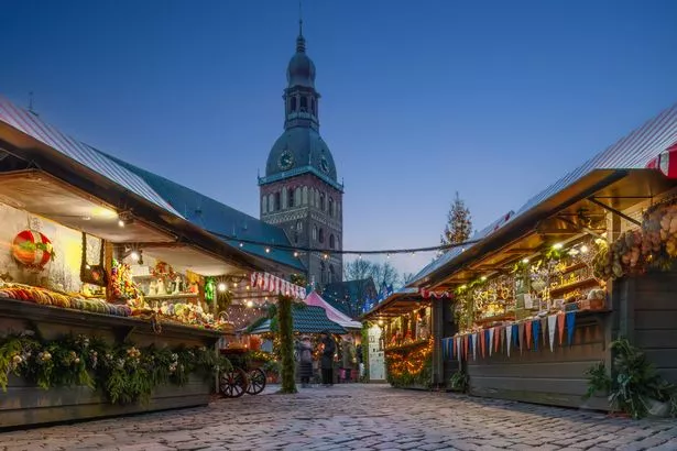 Riga, Latvia Christmas market