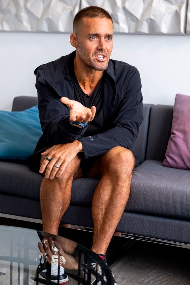 The entrepreneur often raises money for charity through his gruelling charities