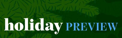 2025 Holiday Preview Infobox