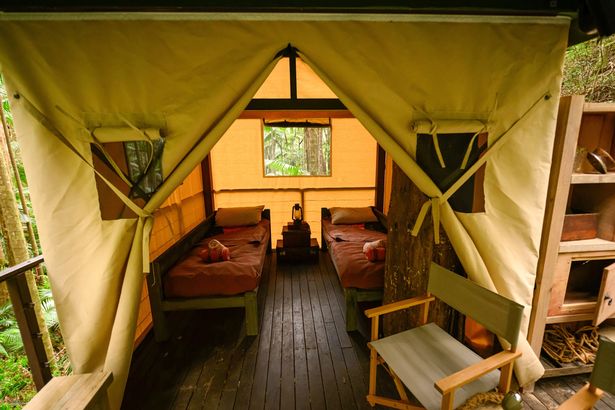 Inside the lodgings of the late Im A Celeb entries