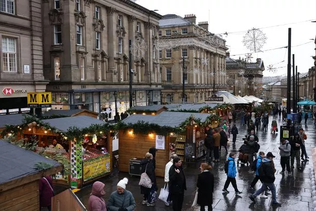 Newcastle Christmas Market.