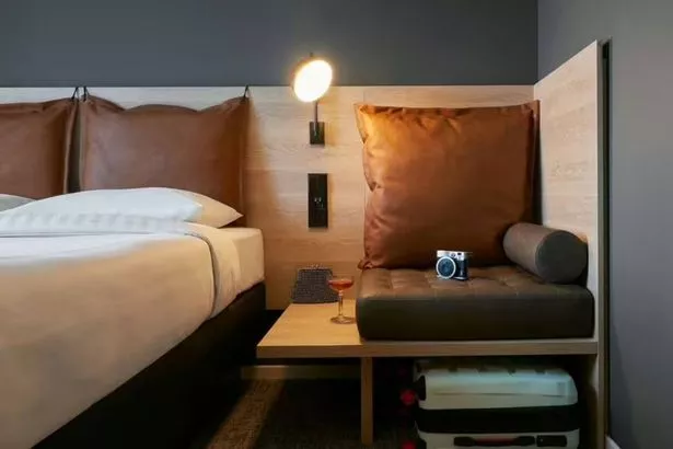 A room at the Moxy
