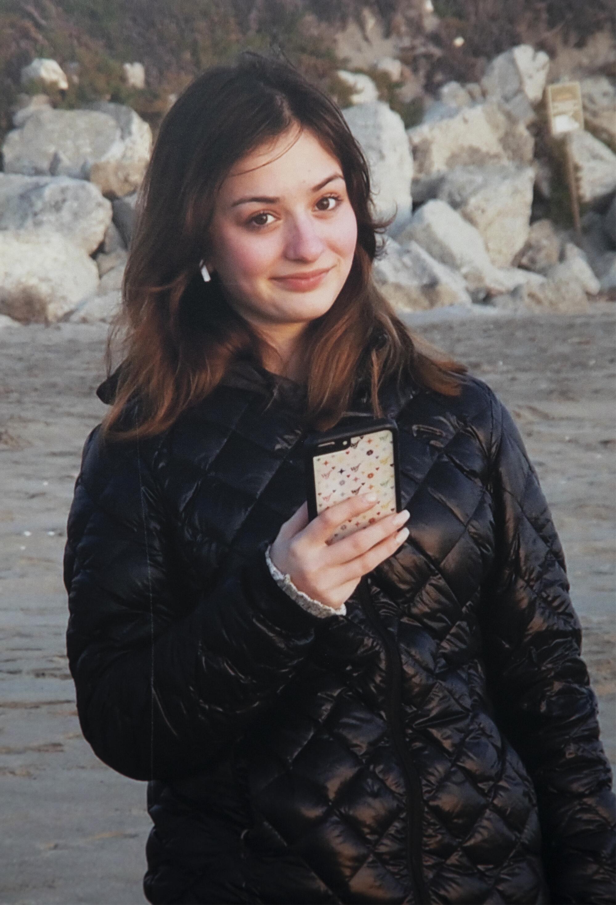 Undated handout photo of Amelia Salehpour who died in 2023 at age 18.