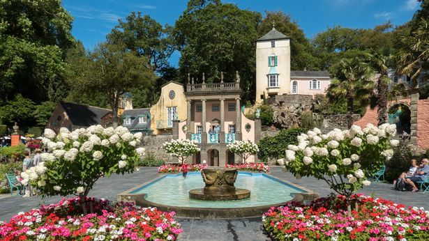 Portmeirion is an enchanting Italianate style village on the coast of North Wales.