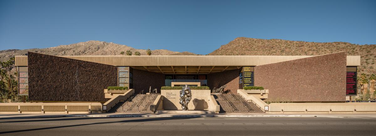 The Palm Springs Art Museum, founded in 1938, has a small board of 22 trustees.