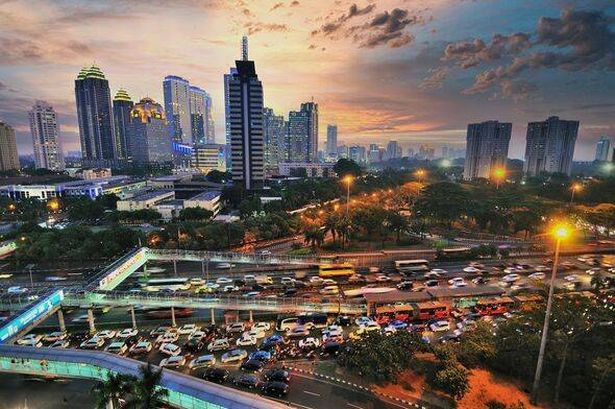 Jakarta Cityscape, Indonesia.