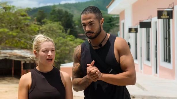 Tyler West and Molly Rainford went down with food poisoning 