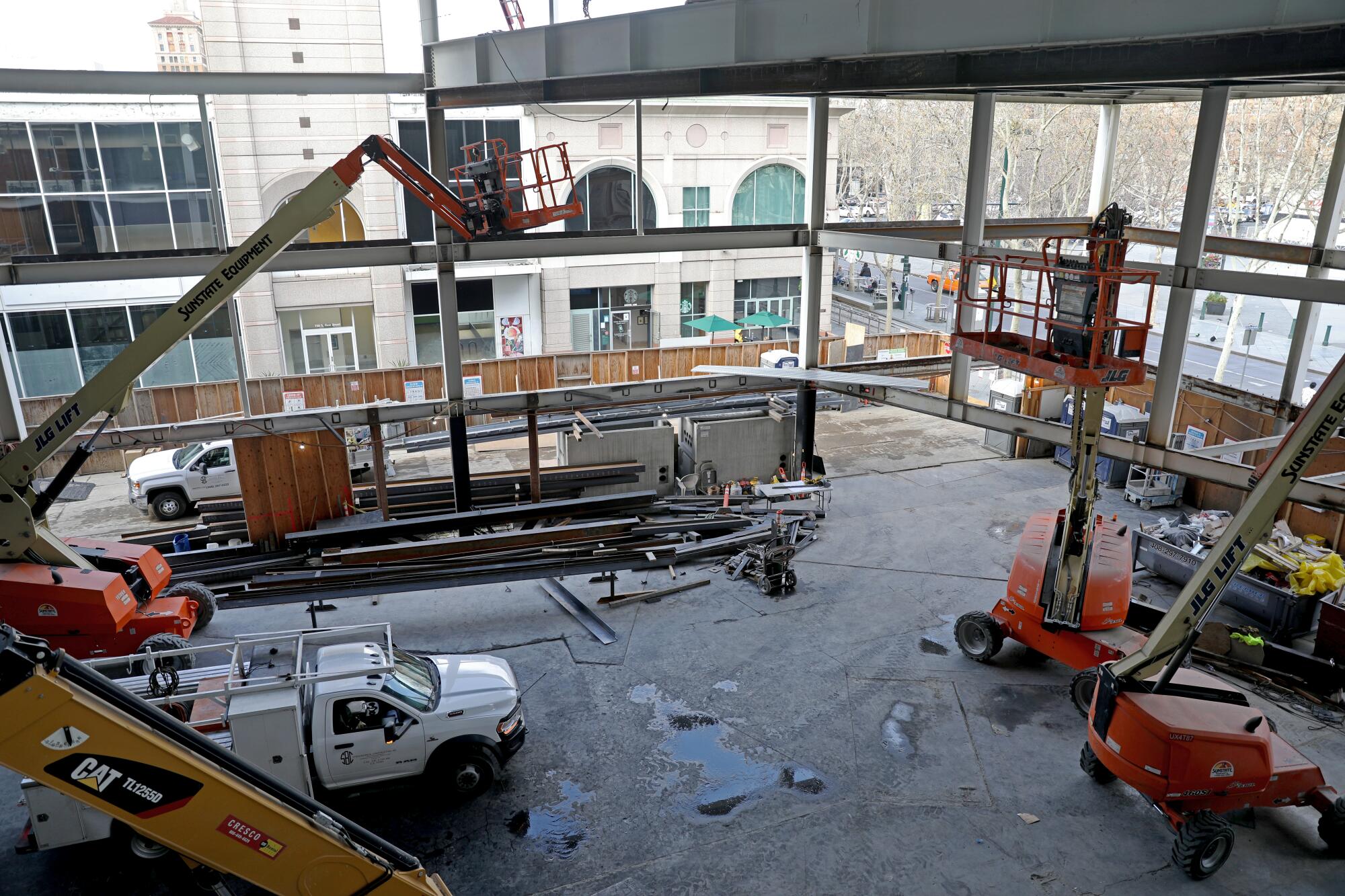 The Paseo, a tech office space and retail building in downtown San Jose. 