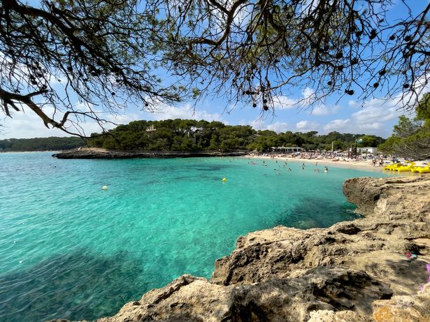 Cala s'Amarador is one of the virgin beaches found in the Mondragó Natural Park, on the Santanyí coast, in the south of Mallorca