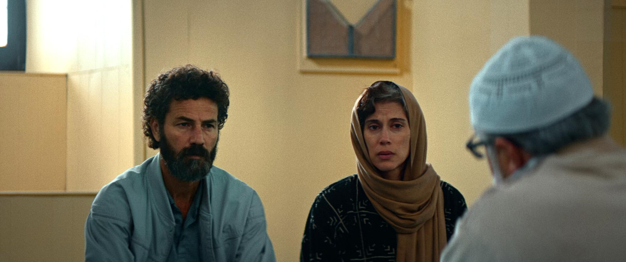 Saleh Bakri and Cherien Dabis in "All That's Left of You."